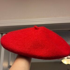 Vibrant Red French Beret